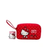 HelloKitty makeup bag, high appearance level, large capacity, fresh, sweet and cute cartoon hand-held storage bag Item Picture